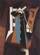 The still life on the chair Juan Gris